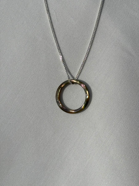 pāua sphere necklace