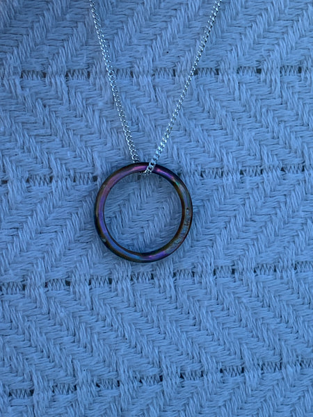 pāua sphere necklace