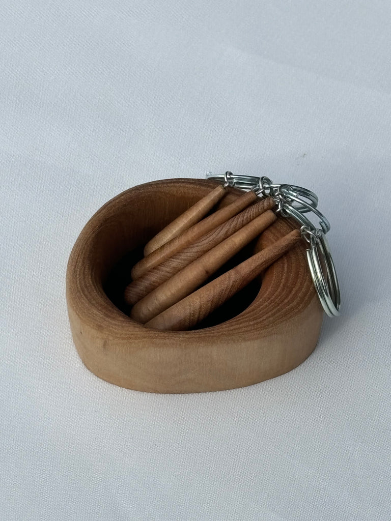 Spring Key Rings Wooden wooden key rings – Halio
