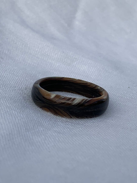 Otis pāua band ring